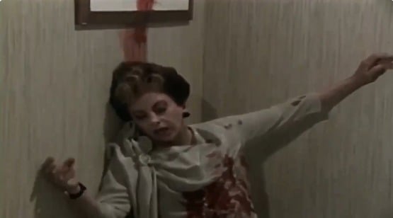 Trechos da cena em que Odete Roitman é assassinada por REprodução/TV Globo