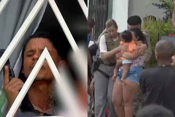 Vítimas foram liberadas, e o suspeito preso