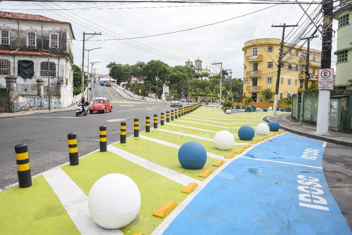 Zona 30, no bairro do Bonfim
