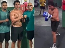 Imagem - Filho de Ivete Sangalo, Marcelo surpreende ao aparecer em aula de boxe com Popó; veja registros