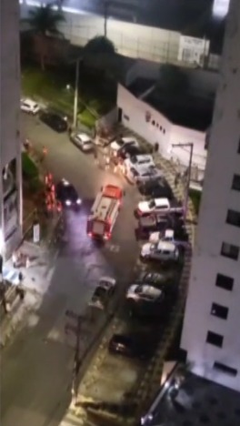 Apartamento pegou prédio por Reprodução