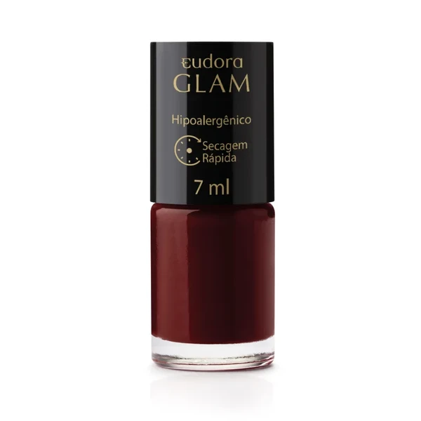 Esmalte Ameixa Profundo - Eudora Glam por Reprodução