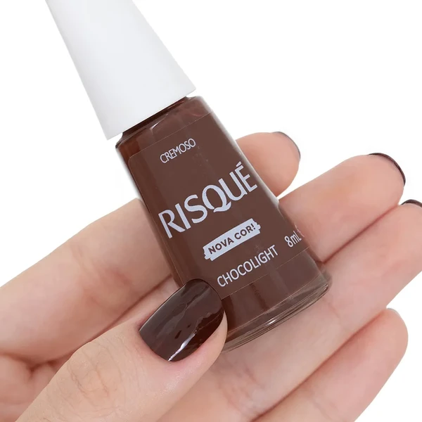 Esmalte Cremoso Chocolight - Risqué por Reprodução