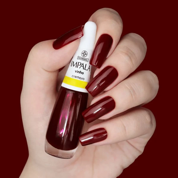 Esmalte Cremoso Vinho - Impala por Reprodução