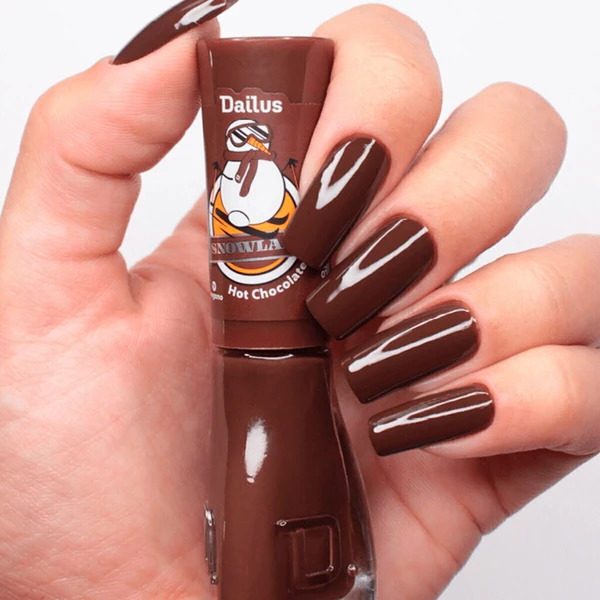 Esmalte Snowland - Hot Chocolate - Dailus por Reprodução