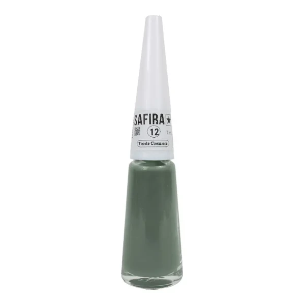 Esmalte Verde Cremoso Nº 12 - Safira Cosméticos por Reprodução