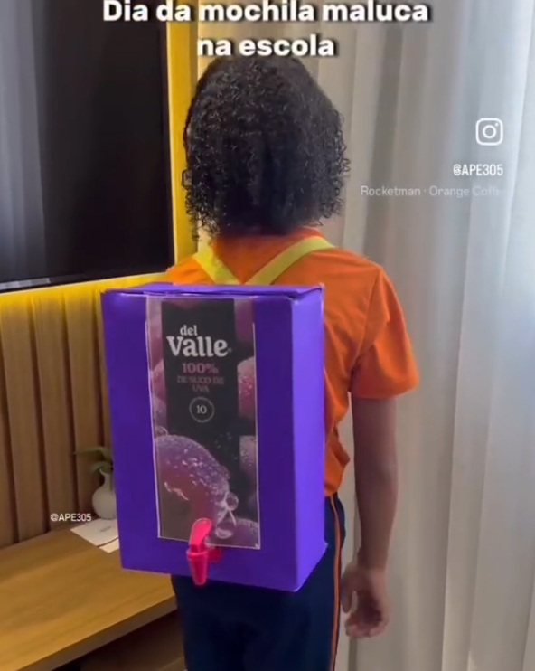 Ideias de mochila maluca por Reprodução/TikTok