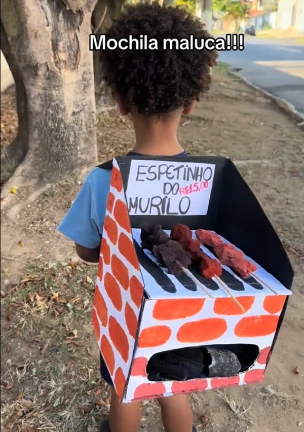 Ideias de mochila maluca por Reprodução/TikTok