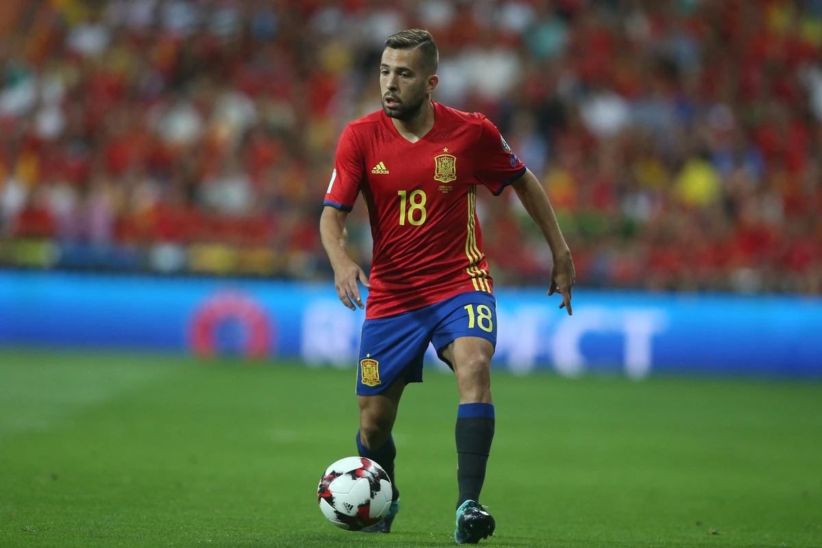 Jordi Alba por Shutterstock