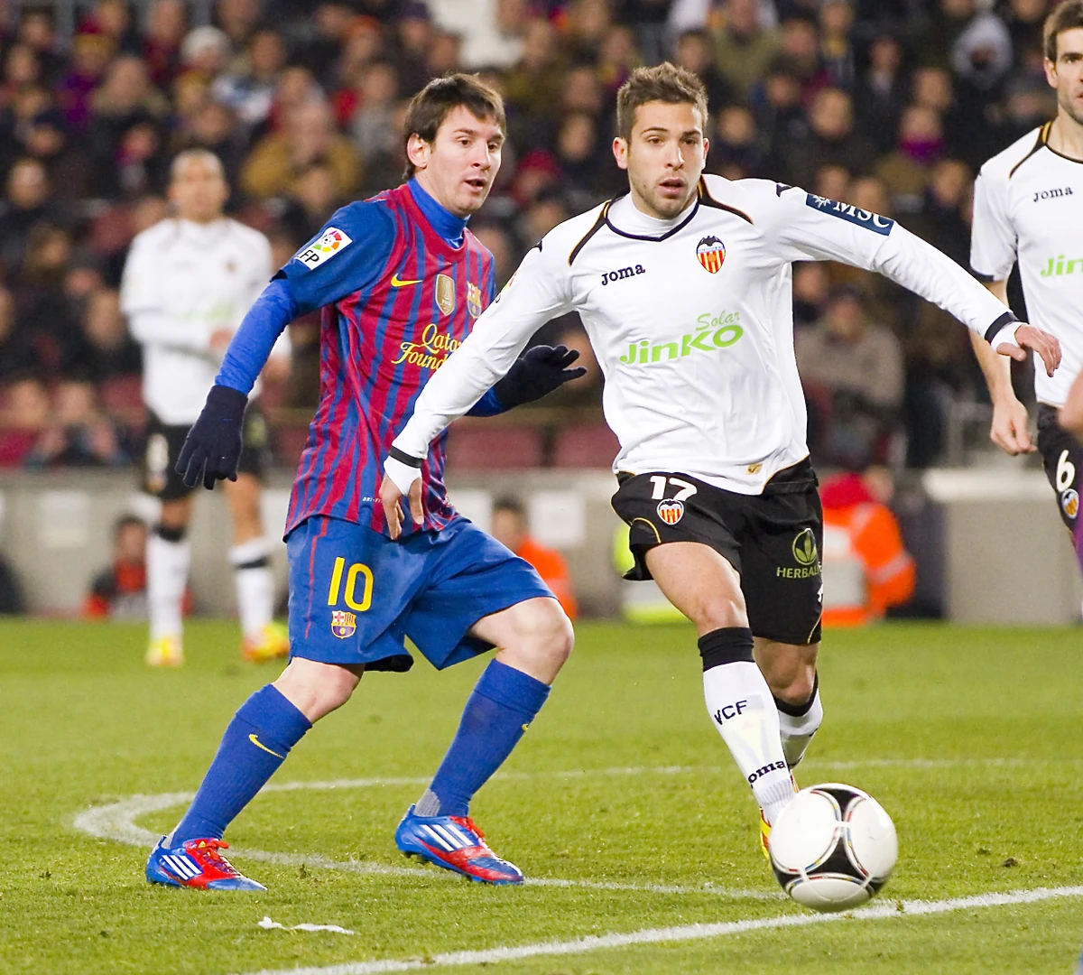 Jordi Alba por Shutterstock