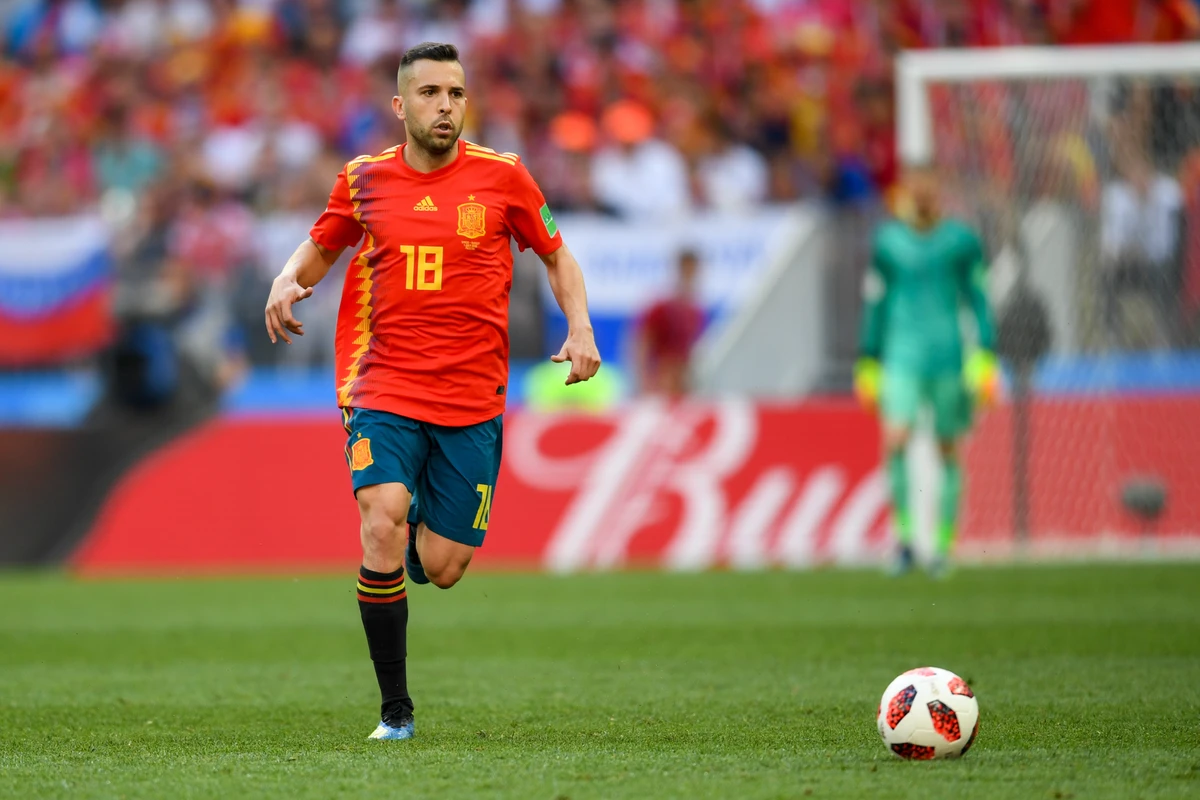 Jordi Alba por Shutterstock
