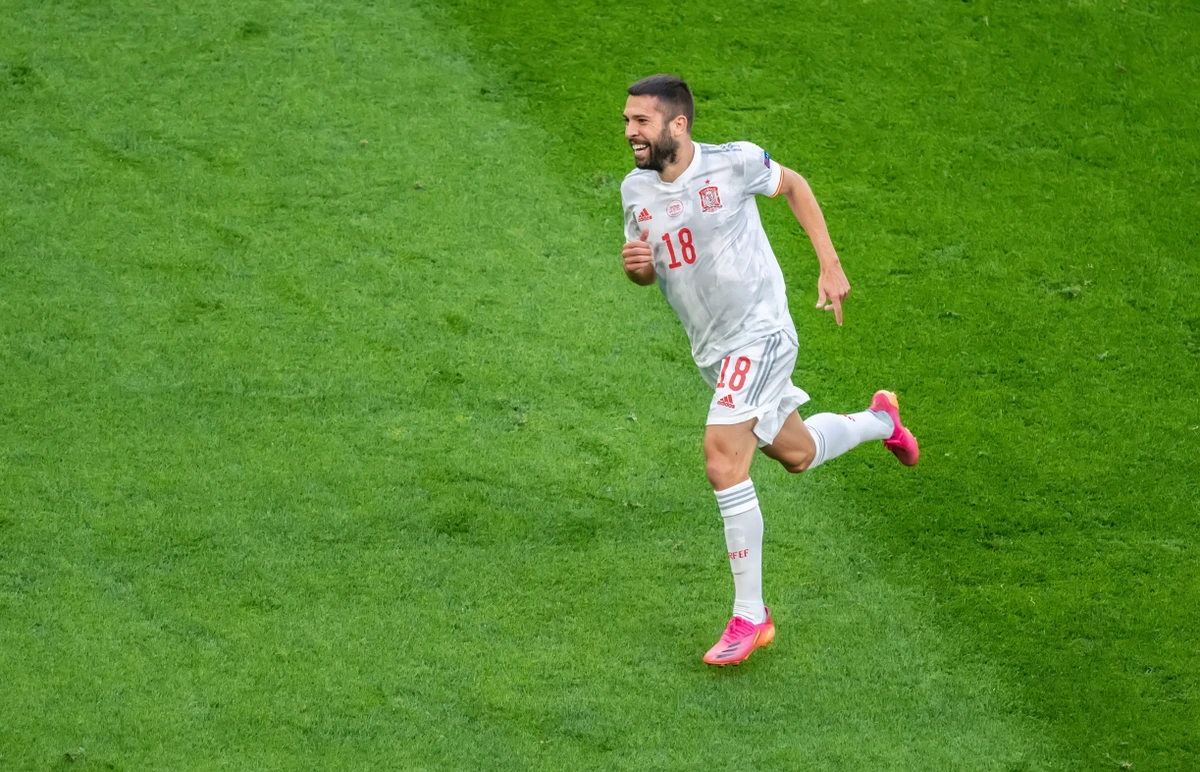 Jordi Alba por Shutterstock