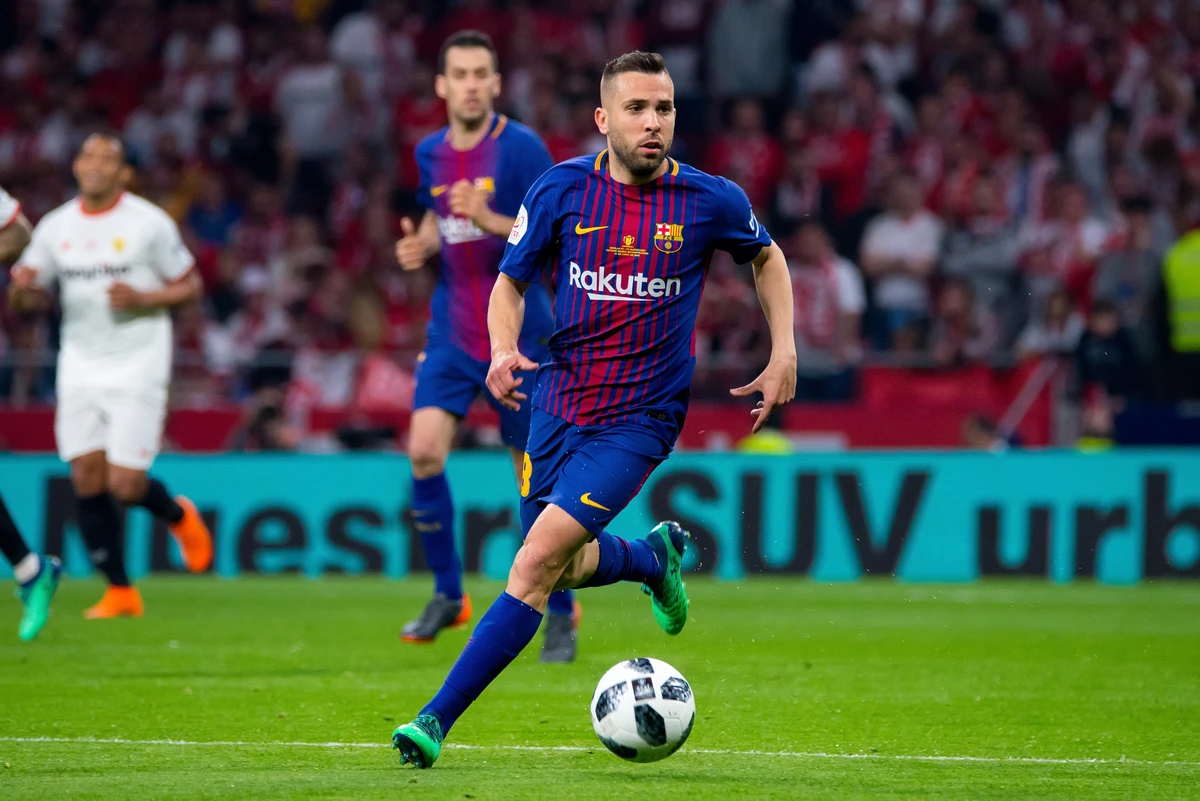 Jordi Alba por Shutterstock