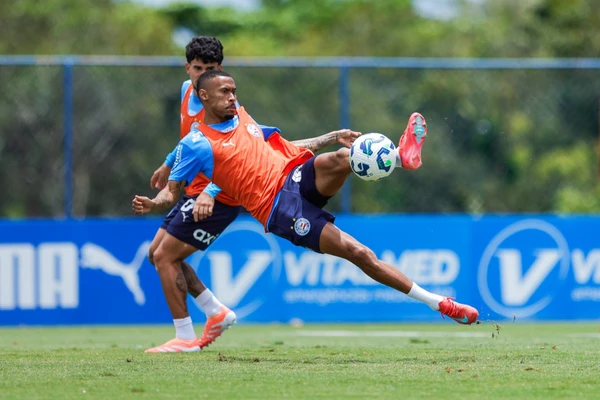 Recuperar a forma física de Ademir é um dos objetivos do Bahia durante a Data Fifa