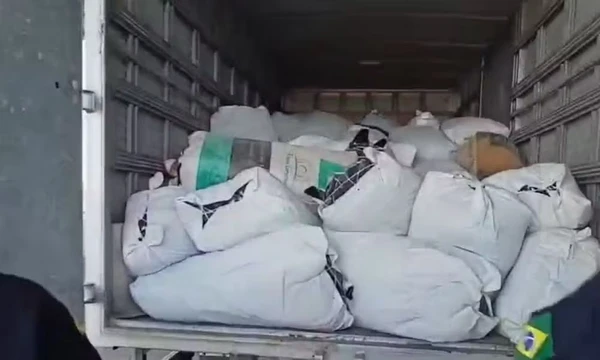 781 quilos de maconha foram apreendidos pela PRF por Reprodução