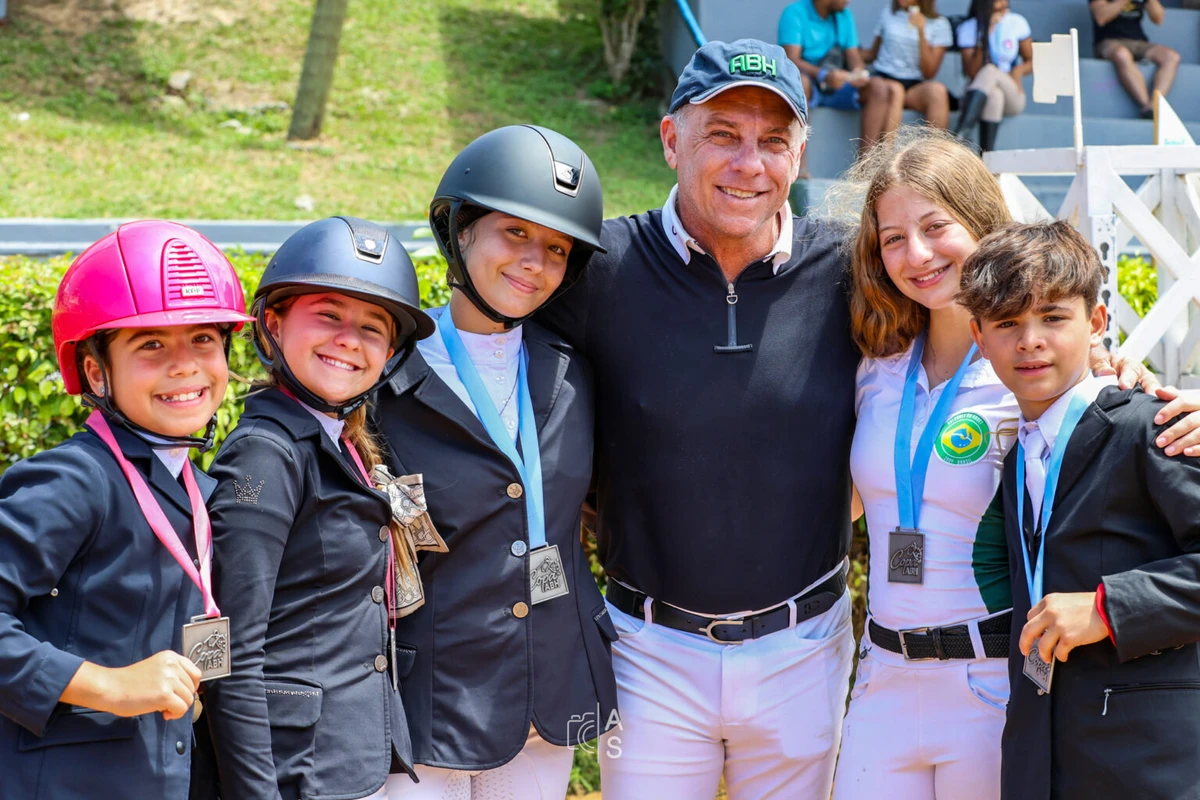 André Giovanini é atleta olímpico e fundou a Academia Baiana de Hipismo por Divulgação