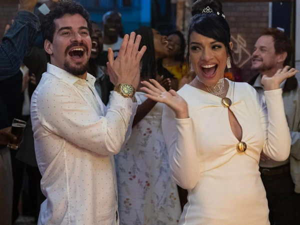 Atores deram vida ao casal Vasco e Lucimar por Reprodução