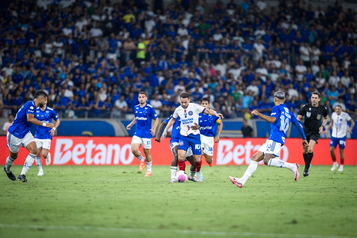 Cruzeiro 1x1 Bahia - 30ª rodada Brasileirão 2024 por Letícia Martins/ EC Bahia  