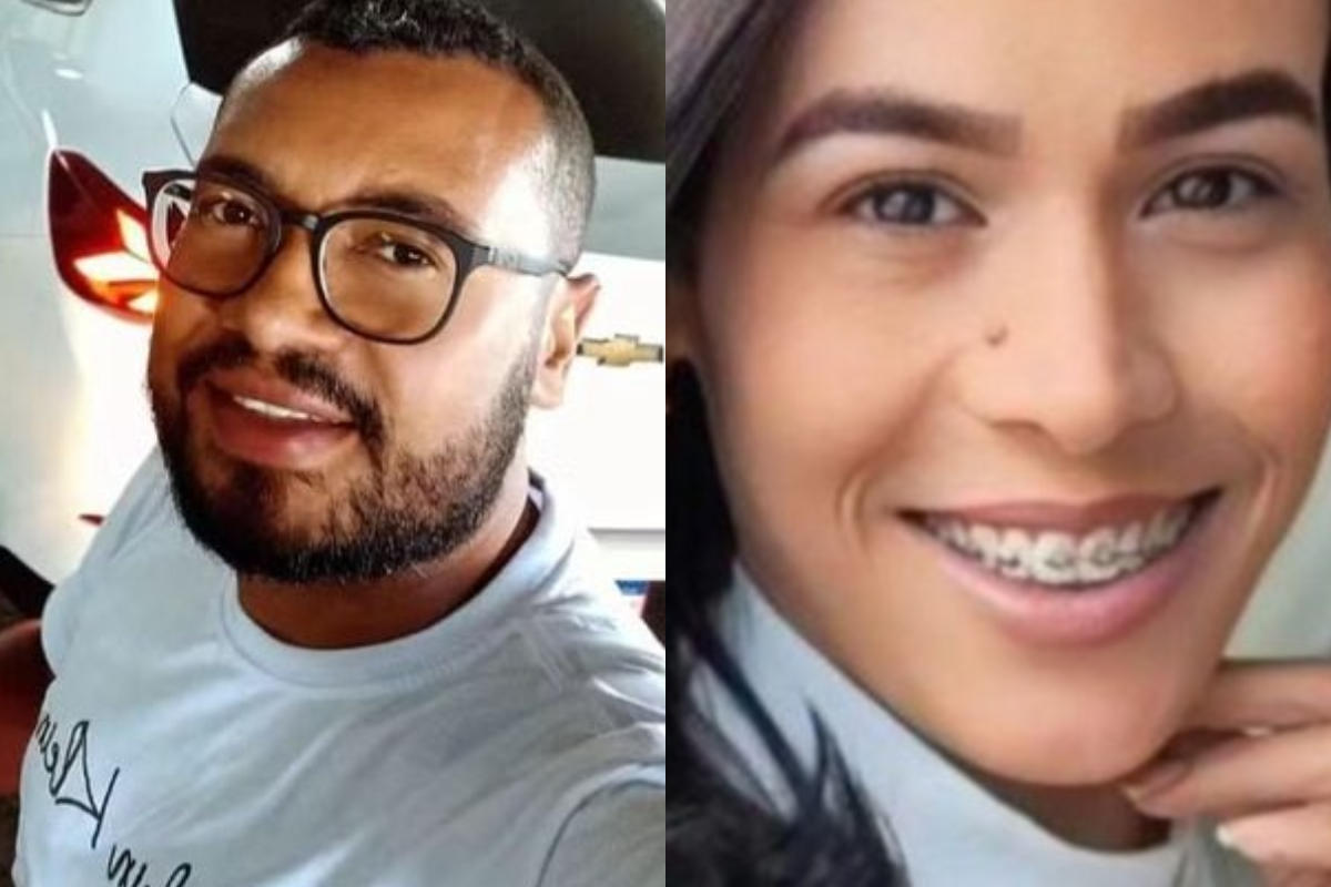 Helmarta Sousa Santos Luz foi vítima do feminicídio cometido por Carlos Mendes dos Santos Júnior por Reprodução