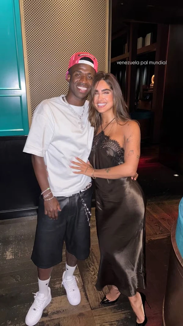 Isabella Ladera e Vini Jr. por Reprodução