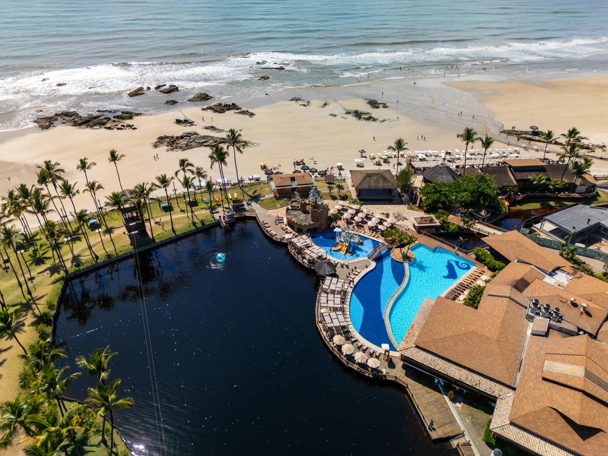 Opções de lazer no Cana Brava Resort em Ilhéus