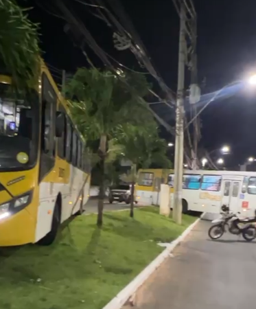Protesto em Salvador por Reprodução/ Redes sociais