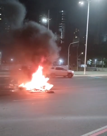 Protesto em Salvador por Reprodução/ Redes sociais