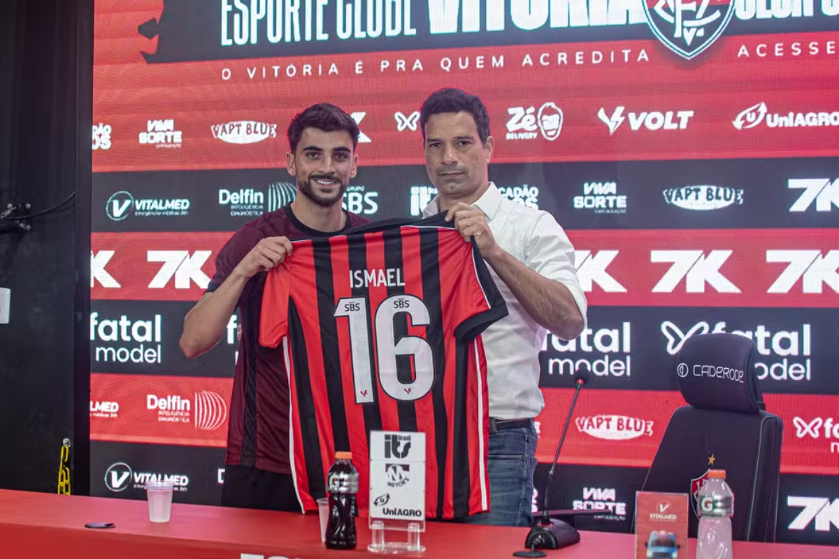 Rúben Ismael  por Victor Ferreira/EC Vitória