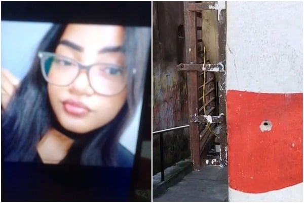 Universitária foi morta a 20m de casa  por Reprodução