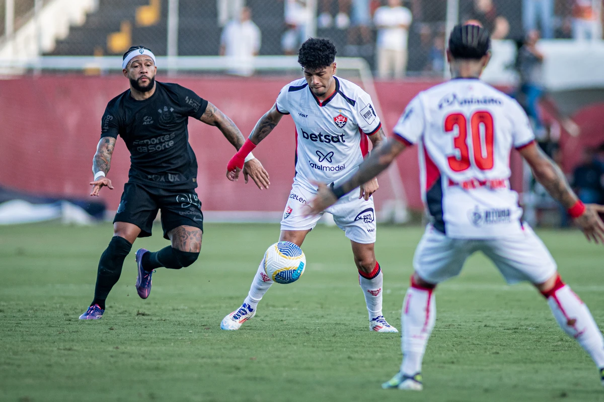 Vitória 1x2 Corinthians - 33ª rodada Brasileirão 2024 por Victor Ferreira/EC Vitória