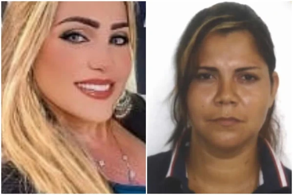 Ana Paula (loura) teve a ida de Guarulhos para o Rio paga por Michele, que é filha da vítima