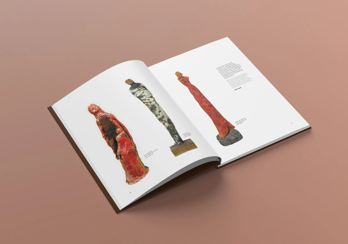 Obras que vão estar na exposição estão nas páginas do livro por Marta Suzi/Divulgação