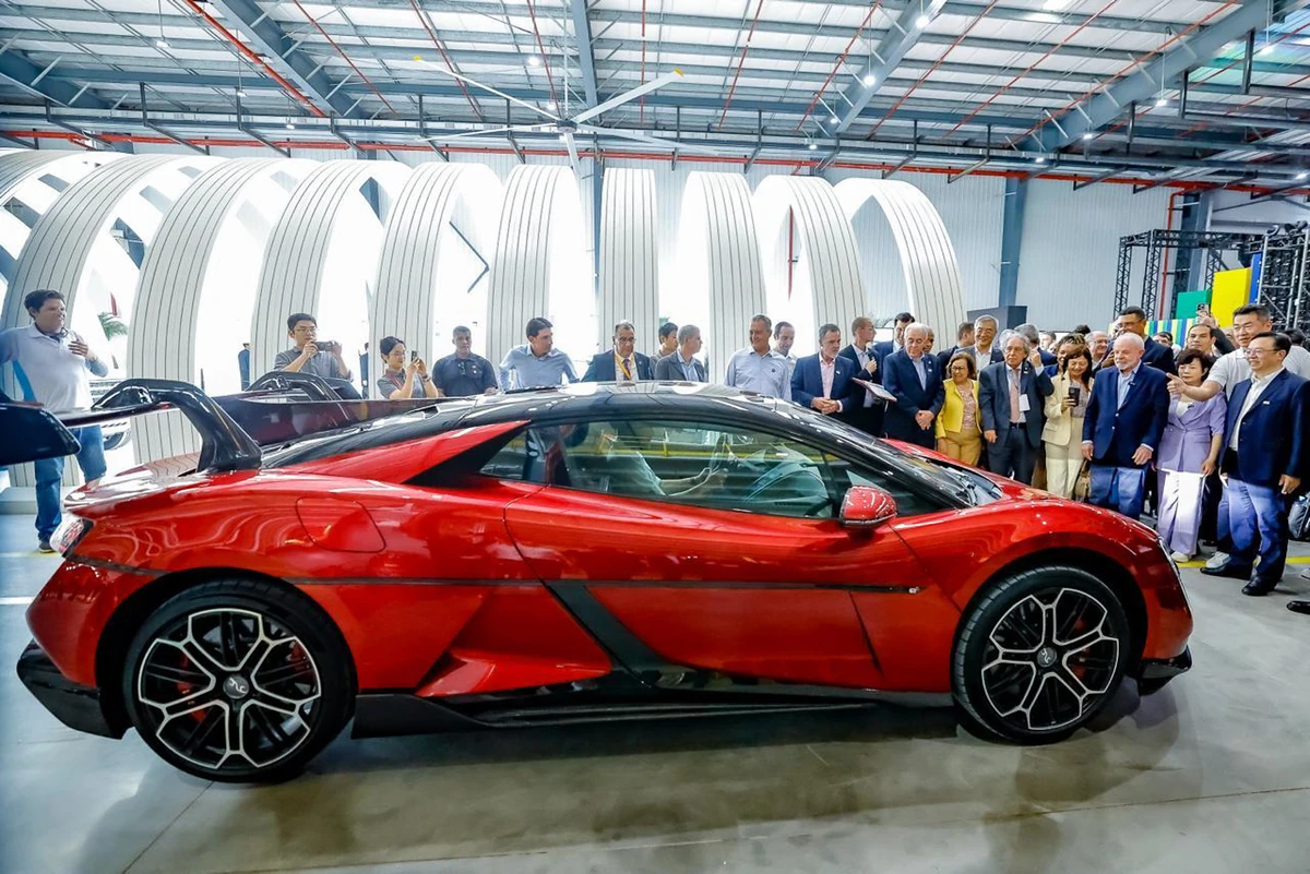 Inauguração da fábrica da BYD em Camaçari por Ricardo Stukert/PR