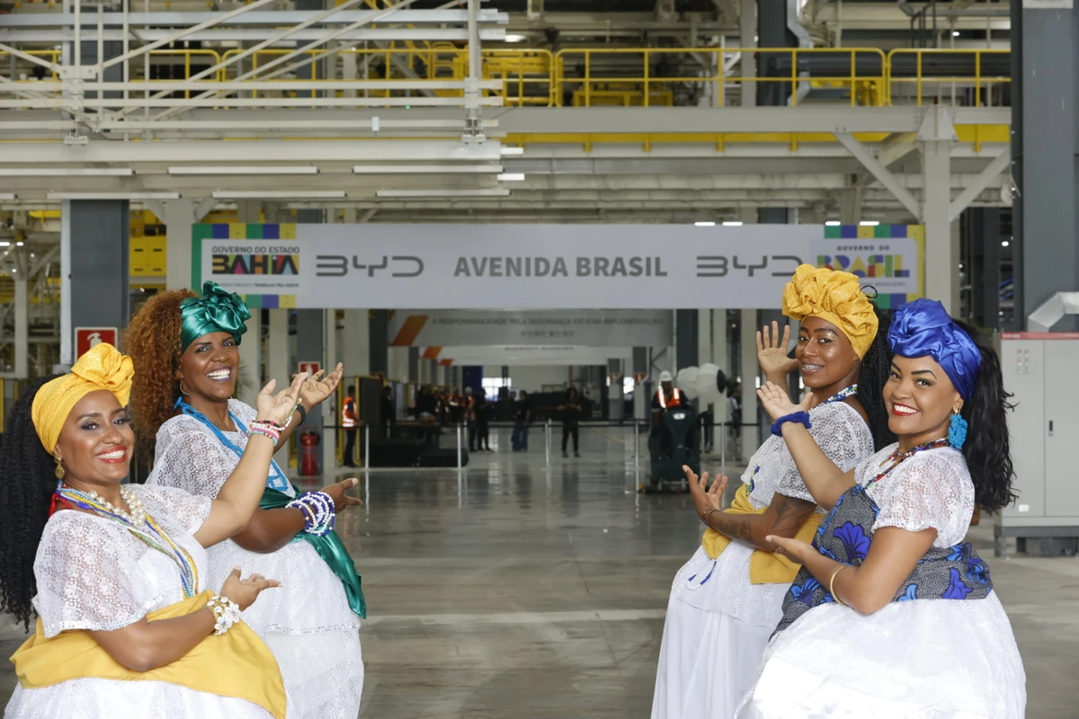 Inauguração da fábrica da BYD em Camaçari por Divulgação BYD