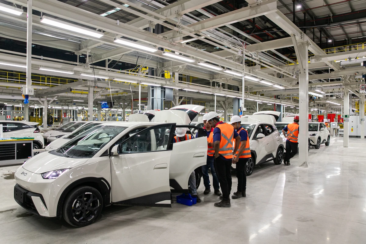 Inauguração da fábrica da BYD em Camaçari por Iracema Chequer/Divulgação BYD