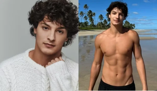 O ator Pedro Waddington interpreta Tiago em 'Vale tudo'  por Reprodução/Juliano Simões/Instagram