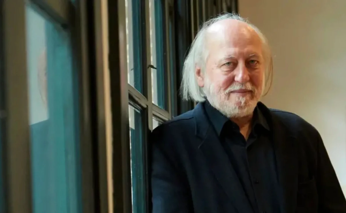 O romancista húngaro László Krasznahorkai por Reprodução/Getty Images