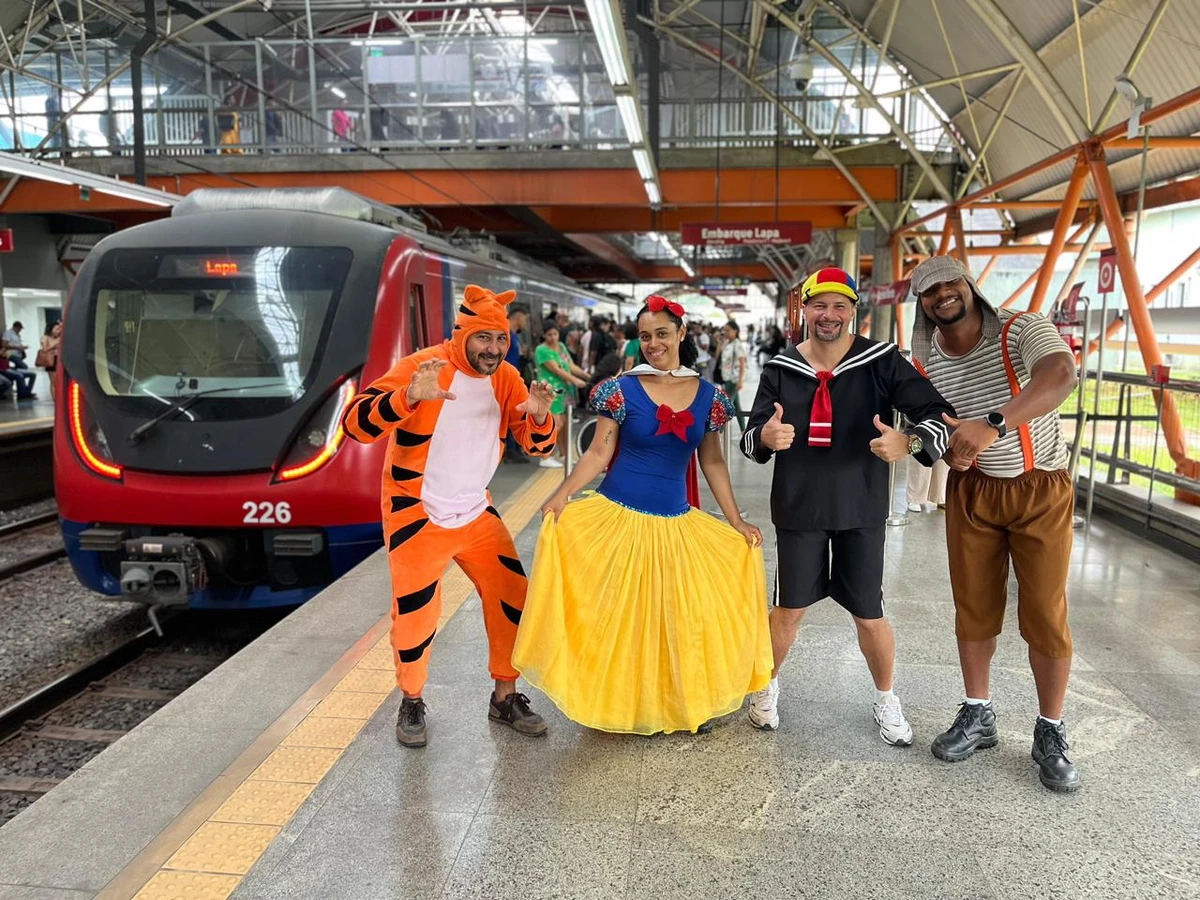 Semana da Criança no Metrô Bahia por Divulgação