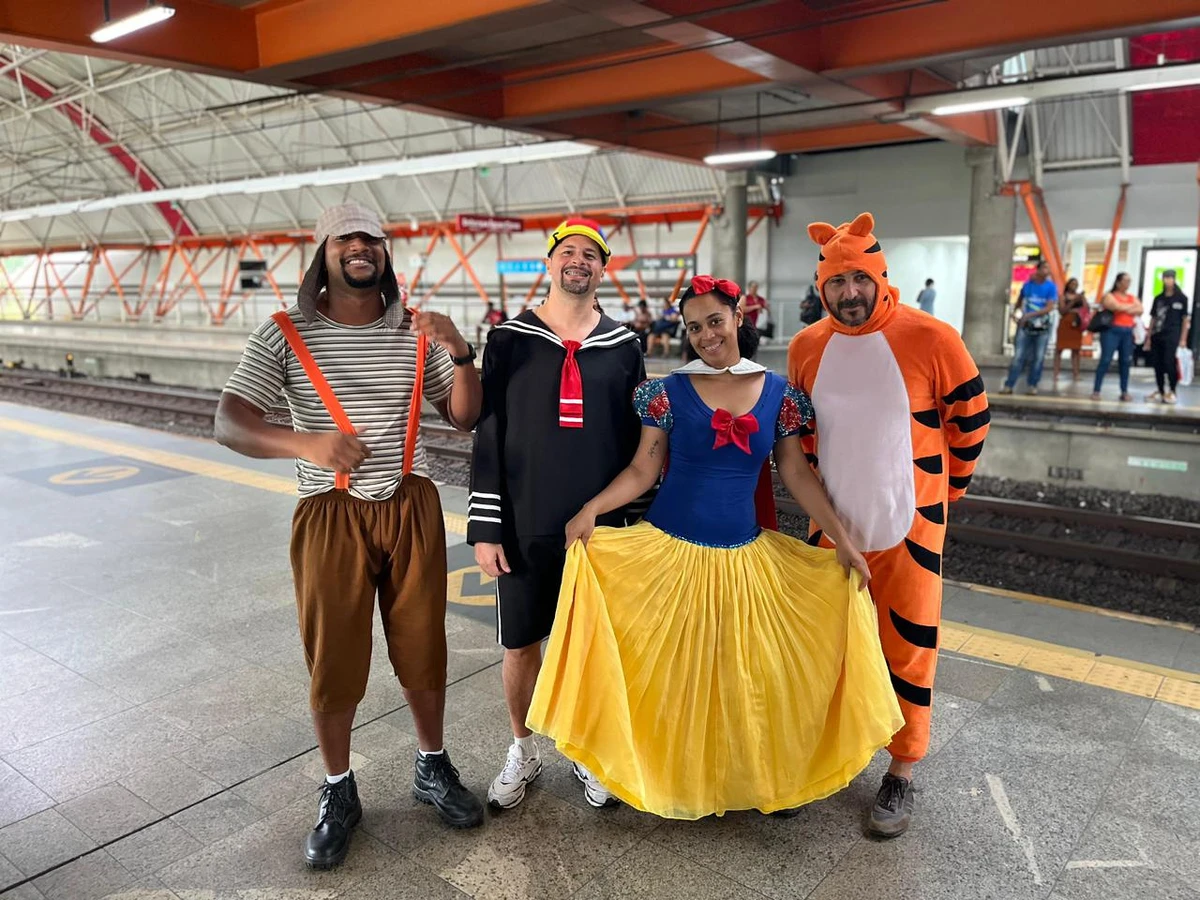 Semana da Criança no Metrô Bahia por Divulgação