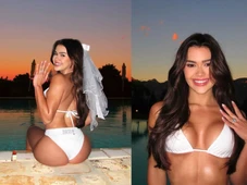Imagem - Influenciadora Fraciny Ehlke, noiva de um bilionário, exibe aliança de mais de R$ 5 milhões