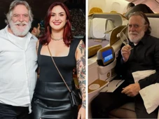Imagem - Apaixonados: aos 79 anos, José de Abreu viaja com esposa de 27 anos