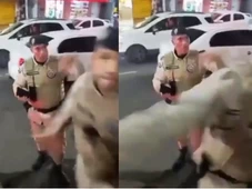 Imagem - ‘São repugnantes’: secretário Felipe Freitas reage às imagens de PM agredindo homem