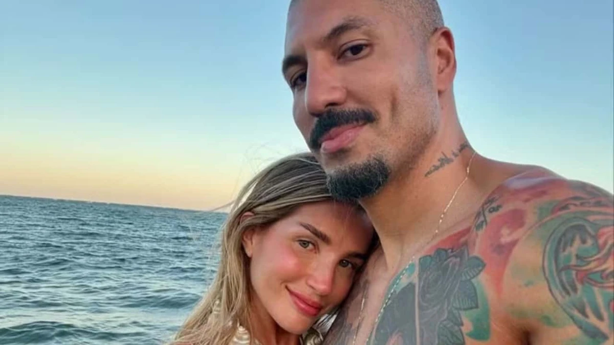 Aline Gotschalg e Fernando Medeiros por Reprodução/Redes Sociais 
