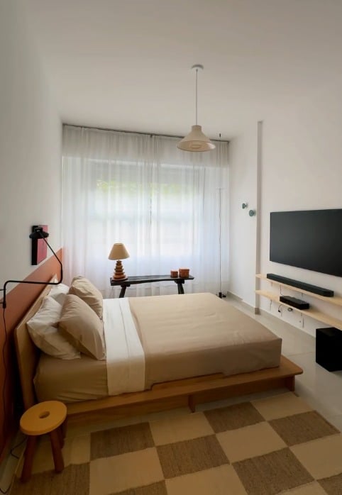 Apartamento de Bella Campos por Reprodução/Instagram