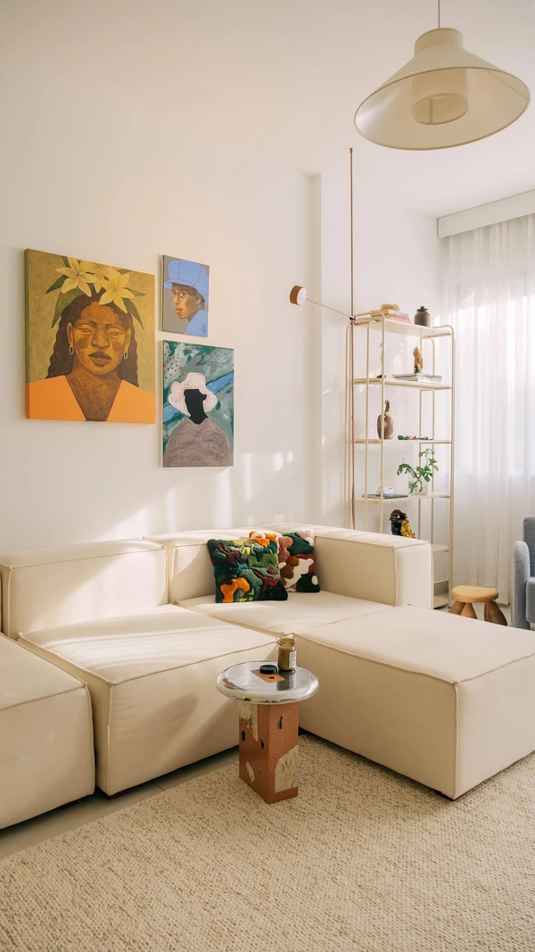 Apartamento de Bella Campos por Reprodução/Instagram