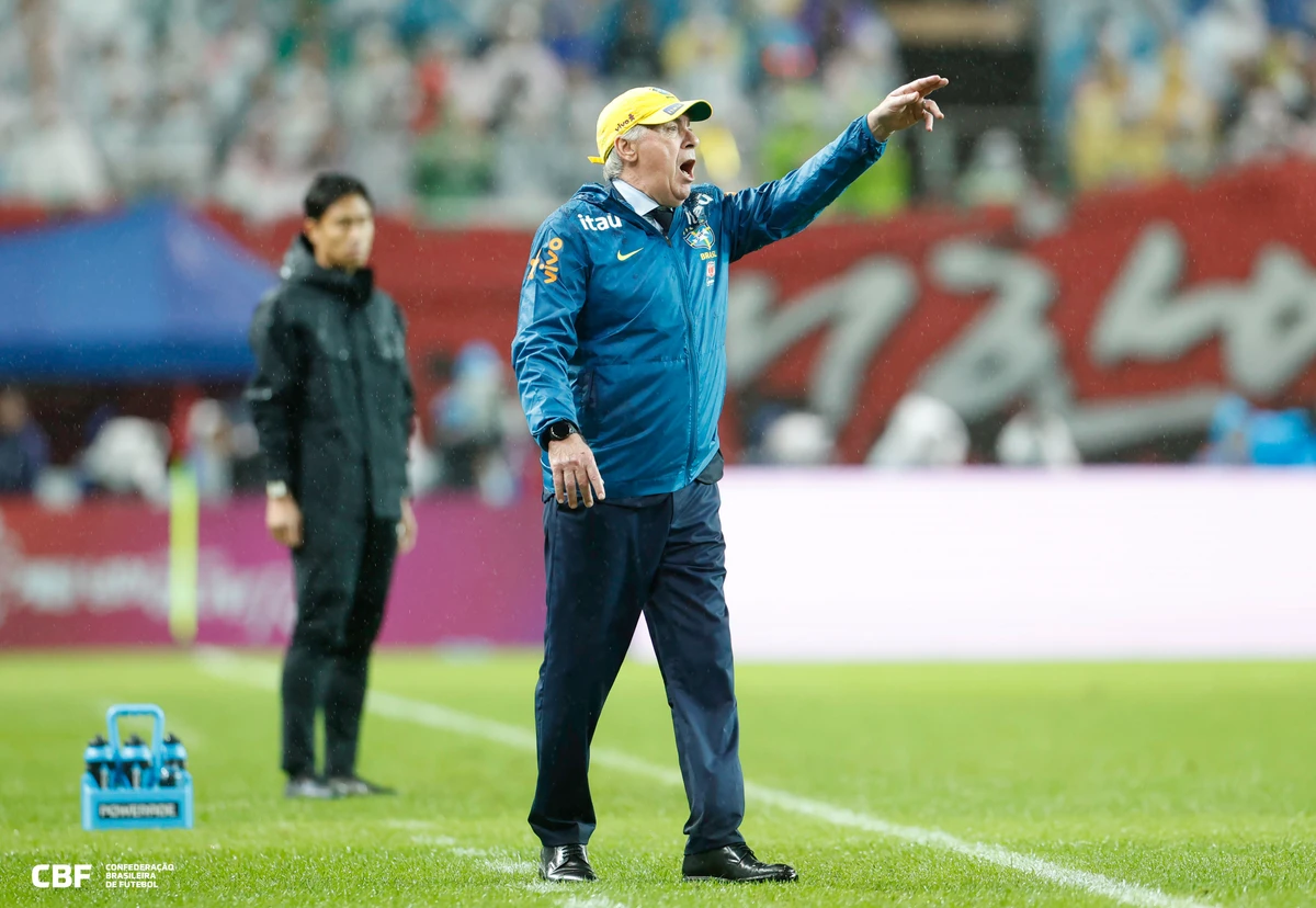Brasil 5x0 Coreia do Sul - Amistoso internacional 