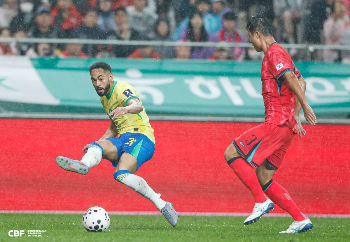 Brasil 5x0 Coreia do Sul - Amistoso internacional  por Rafael Ribeiro/CBF