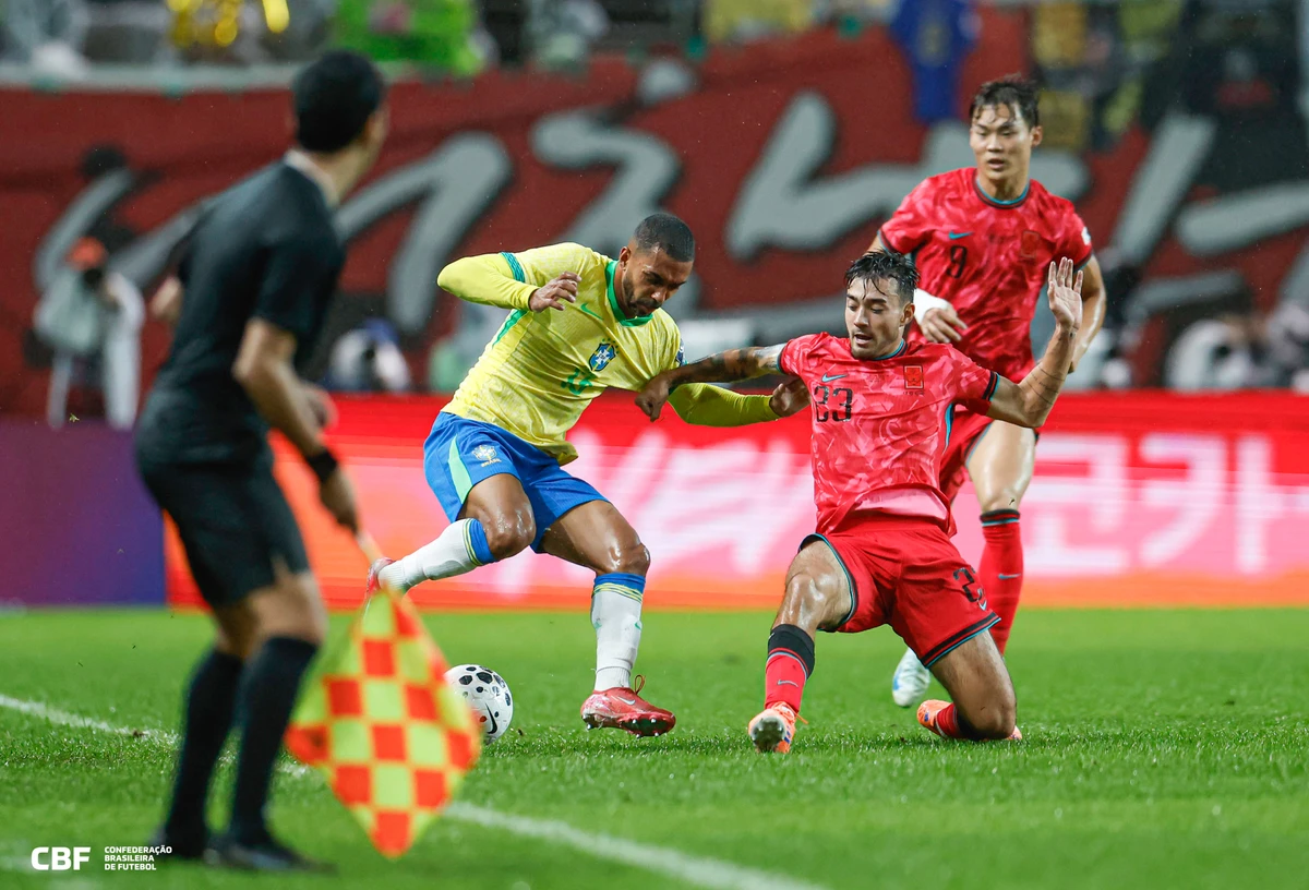 Brasil 5x0 Coreia do Sul - Amistoso internacional  por Rafael Ribeiro/CBF