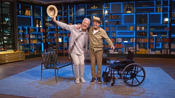 Carlinhos de Jesus no 'Conversa com Bial'  por Reprodução/GNT