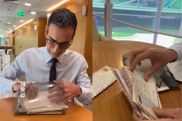 César Tralli compartilhou momento emocionante